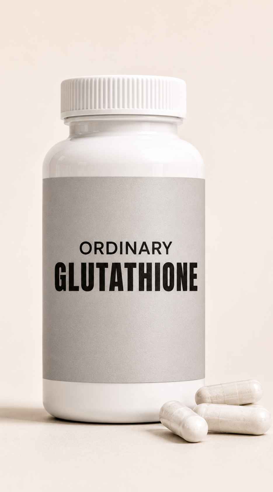 Ordinary glutathione bottle